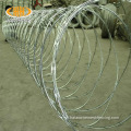 Hot Dip galvanized Razor farpado cerca de arame